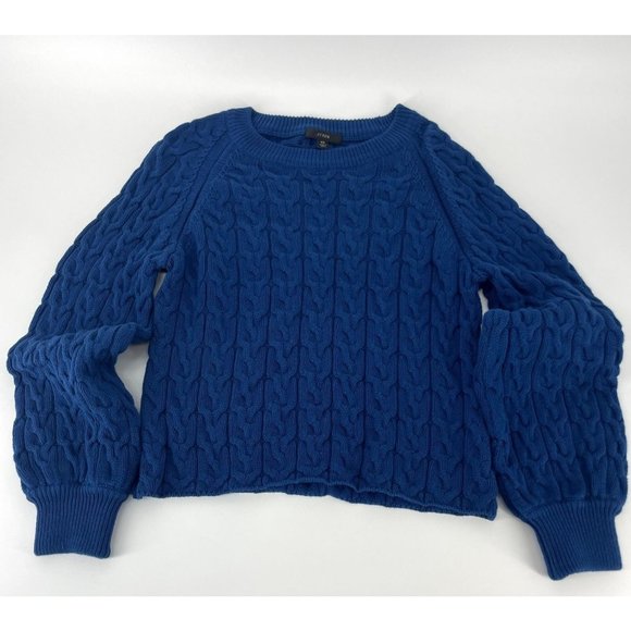 J. Crew Sweaters - J. Crew Wide Sleeve Cropped Crewneck Sweater Size XS